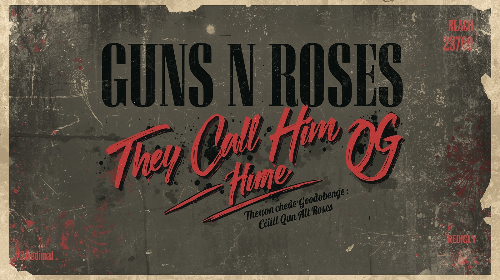 Guns N Roses Lyrics English Translation – They Call Him OG