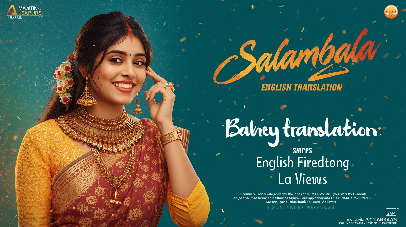Salambala Lyrics English Translation – Madharaasi | Sai Abhyankkar