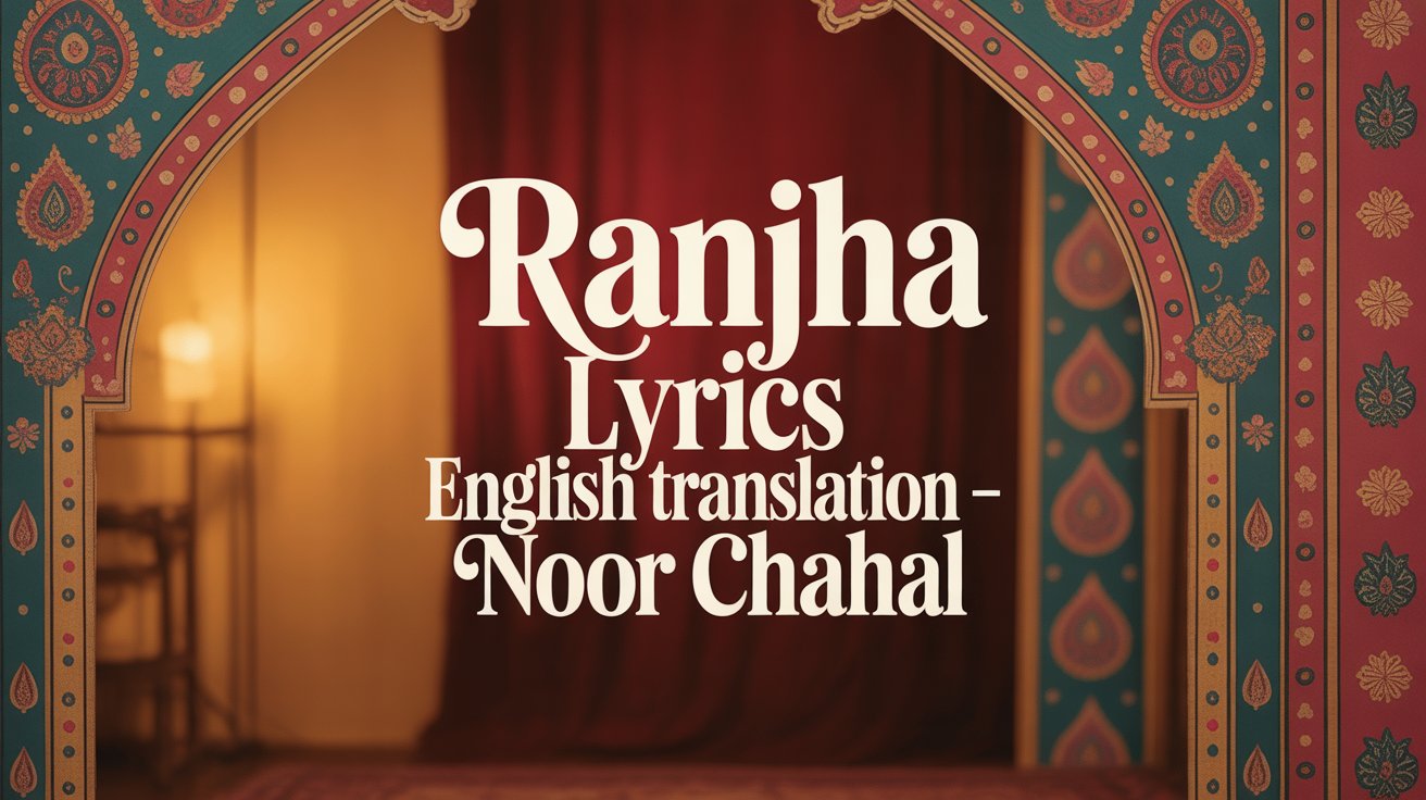 Ranjha Lyrics English Translation – Noor Chahal