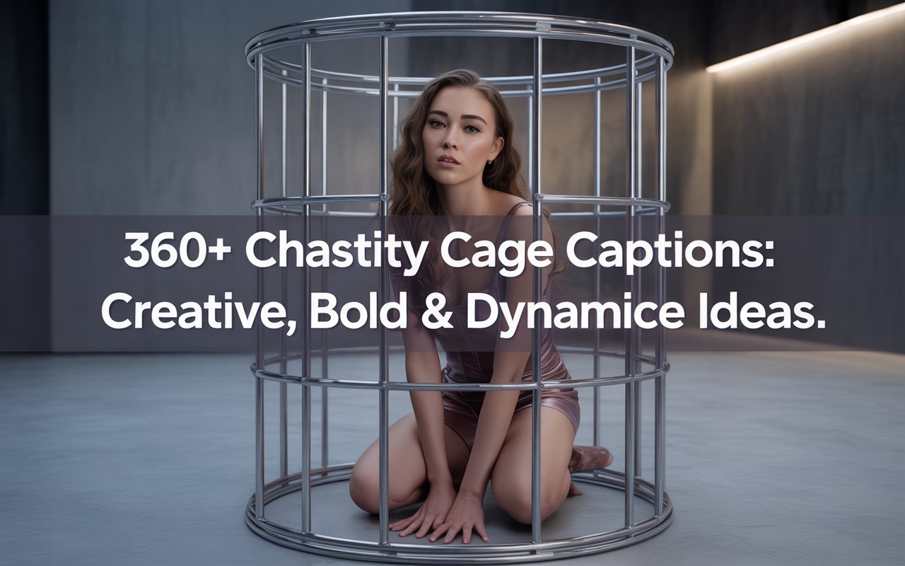 360+ Chastity Cage Captions: Creative, Bold & Dynamic Ideas