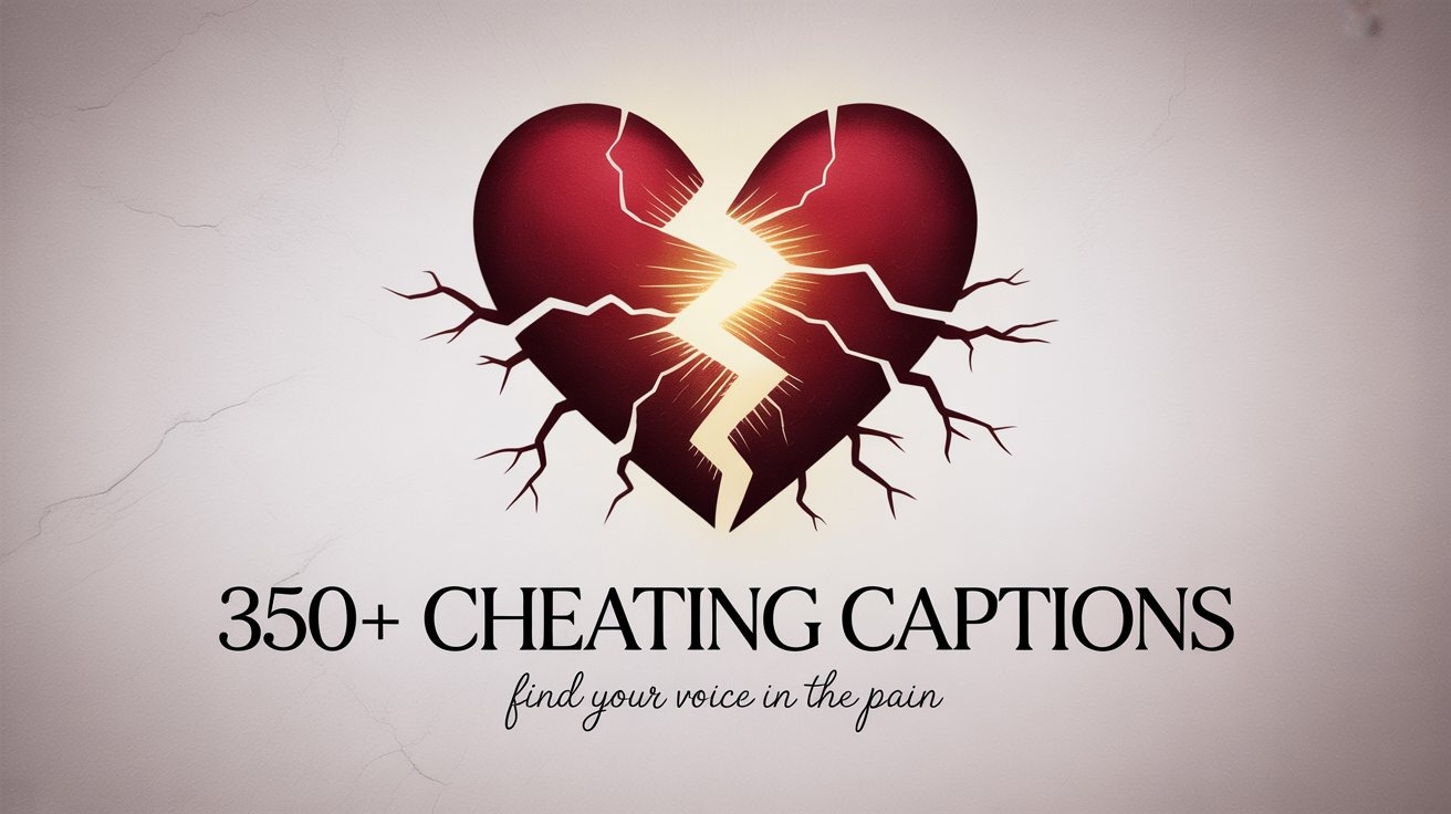 350+ Cheating Captions: Express Betrayal with Powerful Words 💔