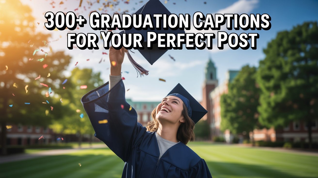 300+ Graduation Captions For Your Perfect Post