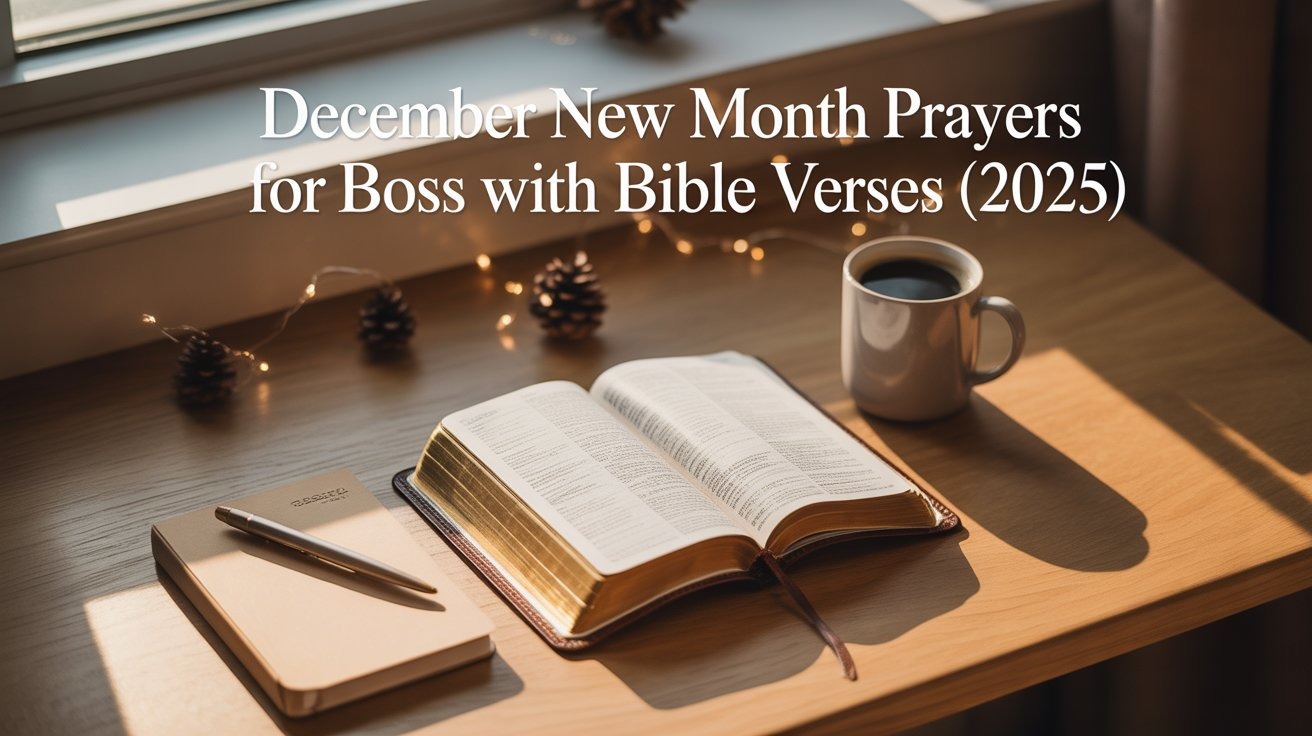25+ Amazing December New Month Prayers for Boss With Bible Verses (2025)