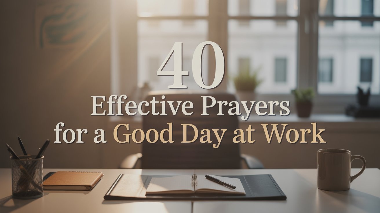 40 Effective Prayers for a Good Day At Work