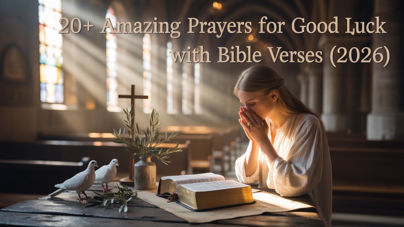 20+ Amazing Prayers For Good Luck with Bible Verses (2026)